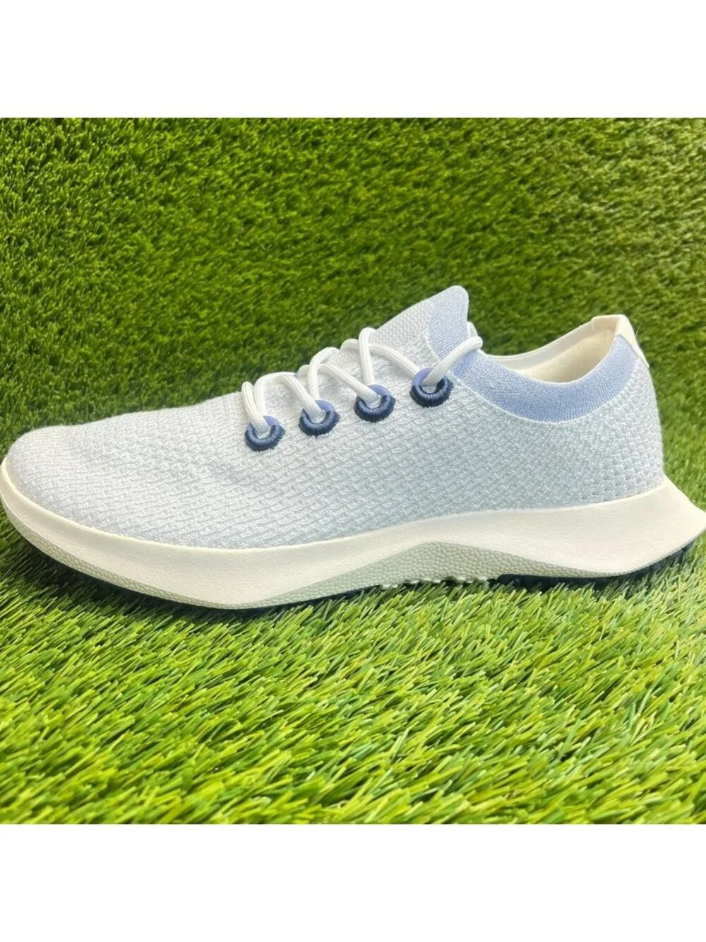 Allbirds Tree Dasher 2 Mens Size 14 Blizzard Athletic Running Shoes Sneakers